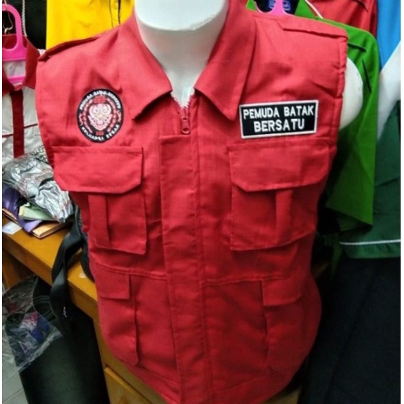 Rompi pemuda Batak bersatu 2 logo vest pemuda Batak bersatu Rompi PBB vest PBB