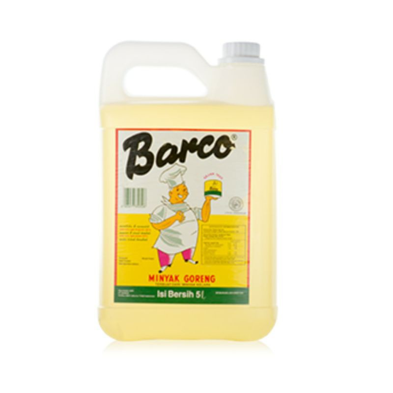 

BARCO COCONUT OIL (MINYAK KELAPA)(JAR) 5L PCE - D107