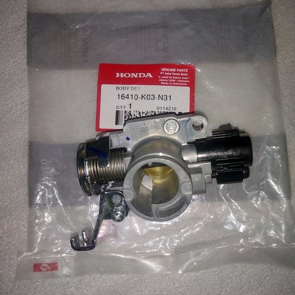 TPS Throttle Body Assy - Revo FIT FI Injeksi Asli Honda 16400K03N31