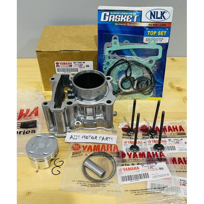 BLOK SEHER KOMPLIT+KLEP SET JUPITER MX OLD JUPITER MX NEW 135