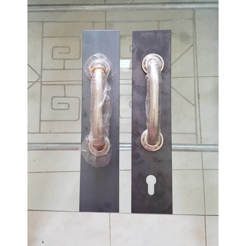 Unik Handel Stainless U Tekuk Pintu Folding Gate Harmonika Rolling Handle Limited