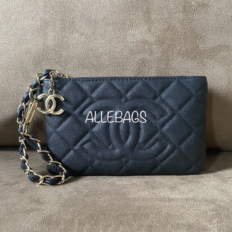 PRELOVED Chanel Wallet VIP Gift (Black) GHW