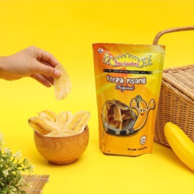 

Kripik Pisang 2 Saudara Rasa Original/Pedas/Coklat