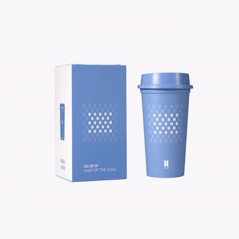 OFFICIAL REUSABLE TUMBLER BTS MOTS POP-UP