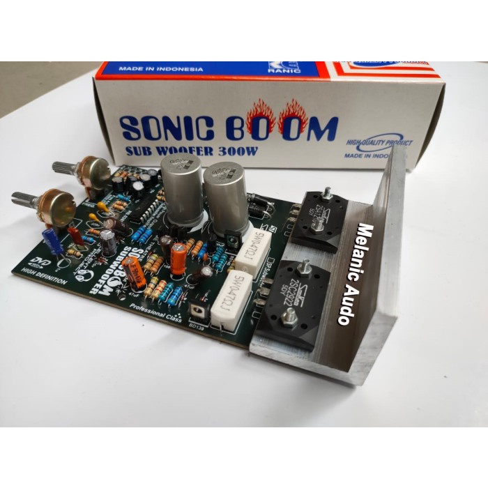 KIT POWER AKTIF SUBWOOFER SONIC BOOM