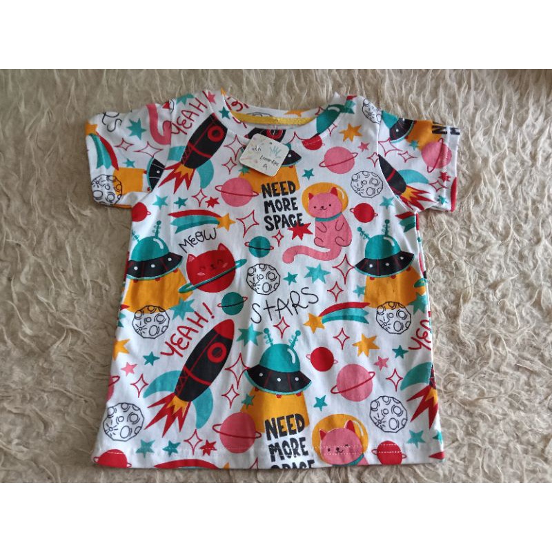 Kaos Anak Printed tee Loopie Kids