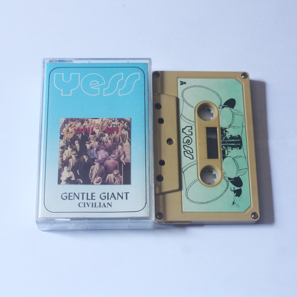 kaset pita gentle giant - civilian