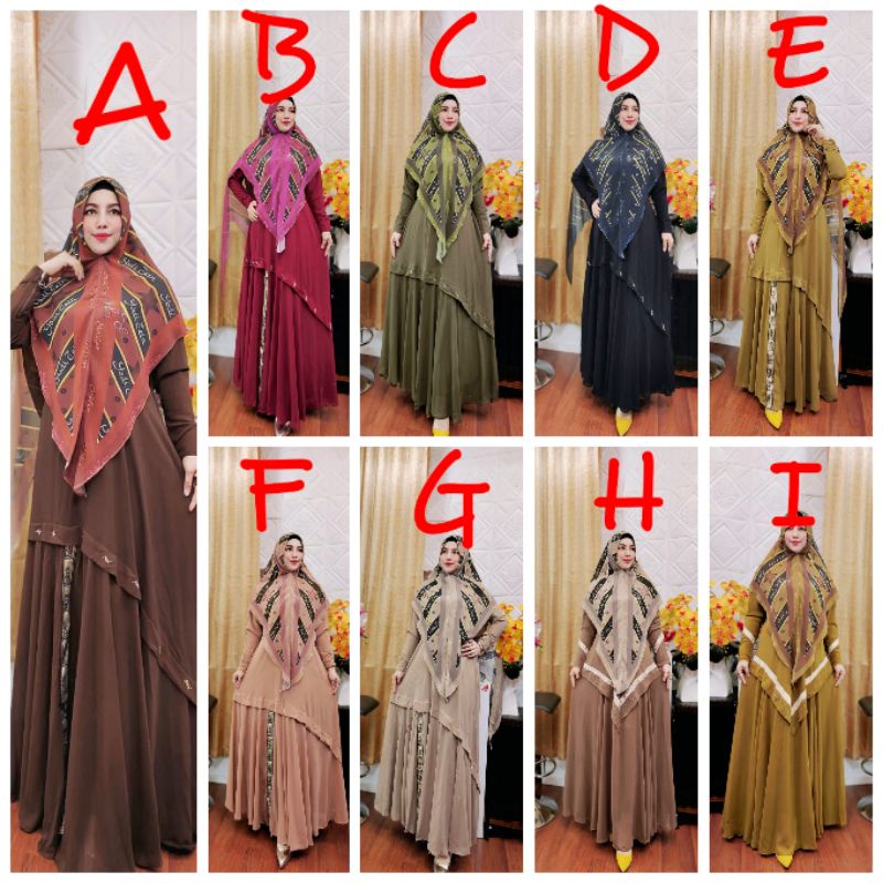 DRESS ALAYA VOLL. 4 PREMIUM SET , Ory Yodizein Syari