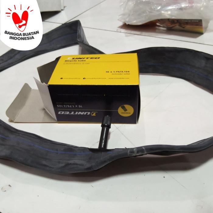 Ban Dalam Sepeda United 16 x 1.95 anak-anak sepeda anak 195