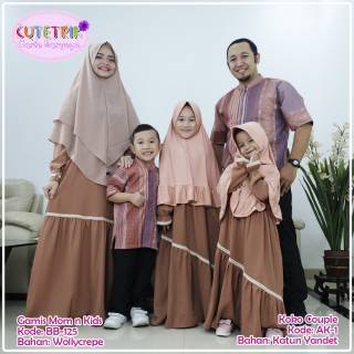 Spesial Lebaran Sarimbit Gamis Couple Keluarga Syari By Zenitha Zn Sakinah 04