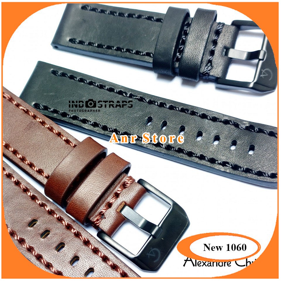 Strap Tali Jam Tangan Alexandre Christie AC Origtinal Oem 22 mm 24 mm