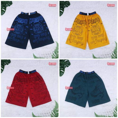 Celana Boxer Uk Dewasa / Pants Santai Kolor Motif Pendek Model Street Adem Pria Harian Outfit Laki