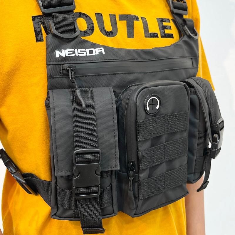 Tas dada pria waterproof three pocket Neisda Original