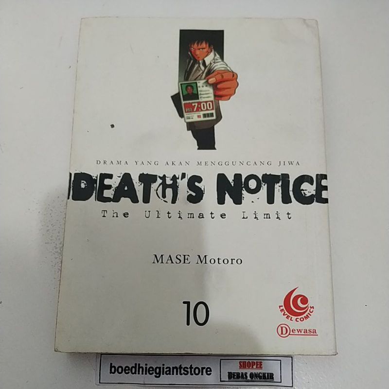 komik death's notice 10