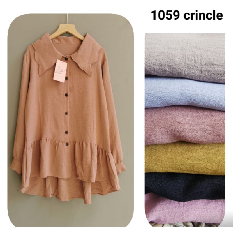 CLARKE|ATASAN CLARKE/ATASAN CRINCLE/KEMEJA PANJANG/ATASAN CLARKE /