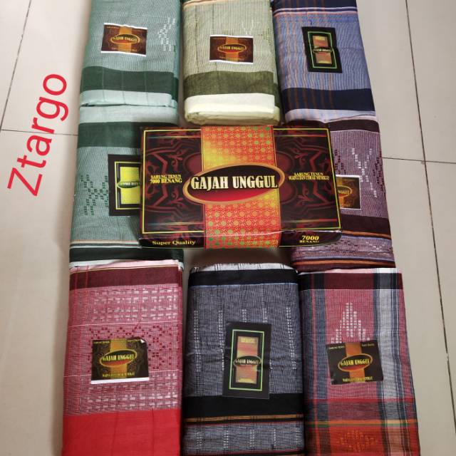 Sarung Tenun Gajah Unggul 7000 benang