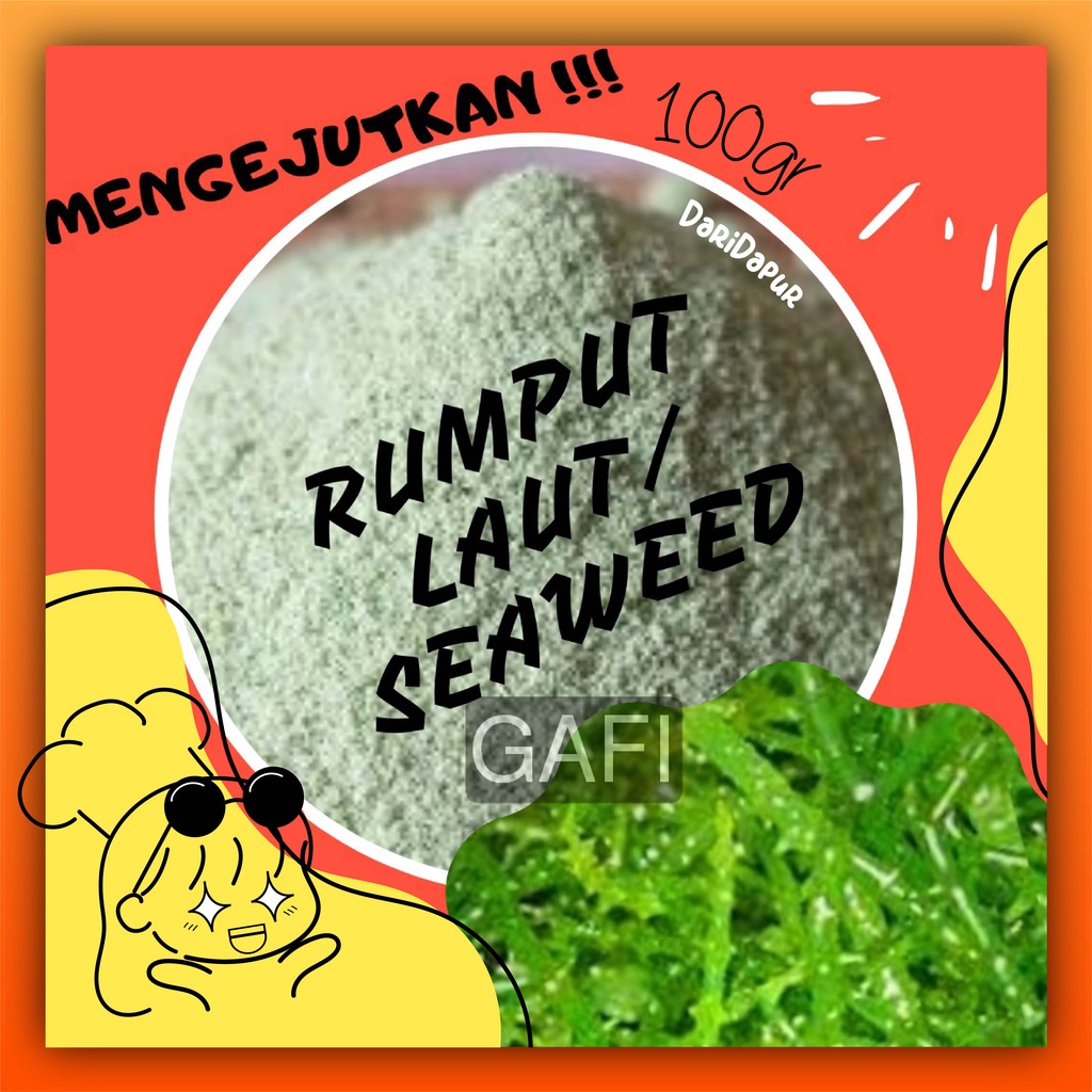 

Bumbu Bubuk Tabur Serbaguna Untuk Snack Makanan Ringan Aneka Jajanan Rasa Seaweed/ Seawed | Bumbu Rumput Laut Premium Instan Halal 100 gr ala Ayam Shihlin Tabur Murah Meriah Good Aroma | Penyedap Rasa | Seasoning Powder Seaweed