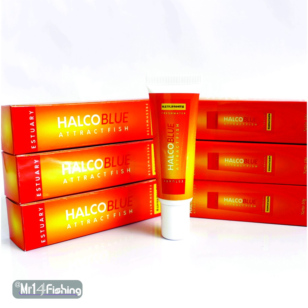 Umpan Pancing Halco Blue Orange Pengumpul Ikan