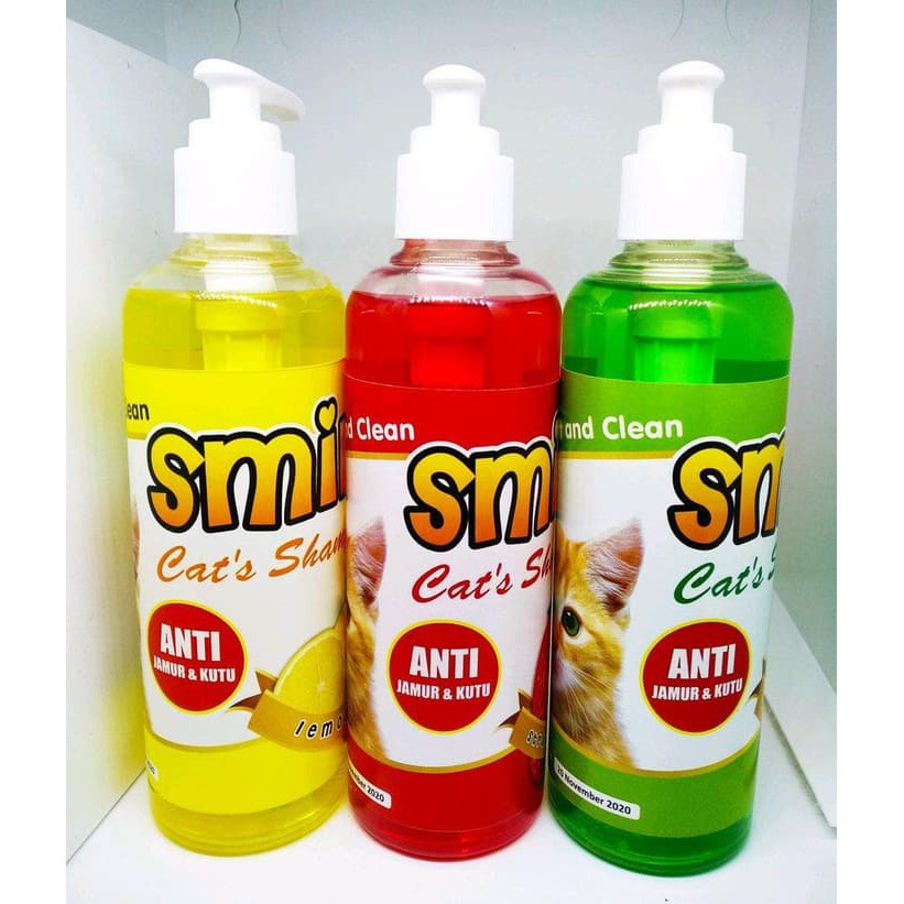 Shampo Untuk Kucing Merk SMILE Kemasan 250ml