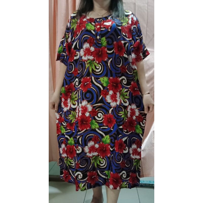 Daster gajah putih SUPER ukuran jumbo LD 130/ pj 110