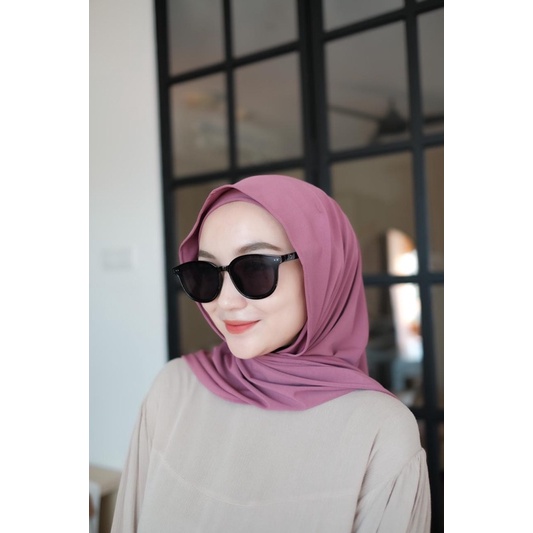 Koyu Hijab Pasmina Instant Iner Set Praktis