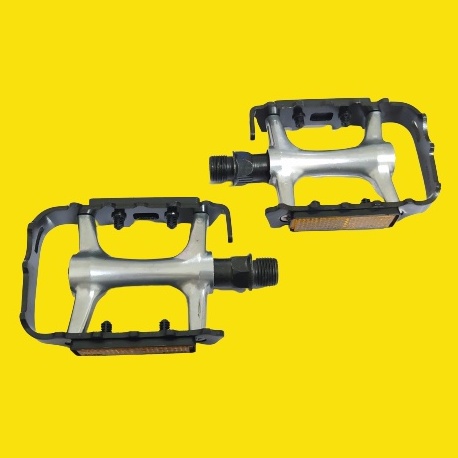 Pedal Sepeda Pedal Wellgo VM248 Bearing Silver pedal mtb seli roadbike