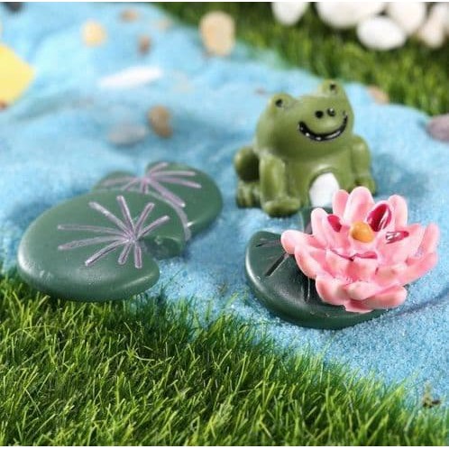 Miniatures - Terrariums - Fairy Garden - Animal_Frog (3pcs)