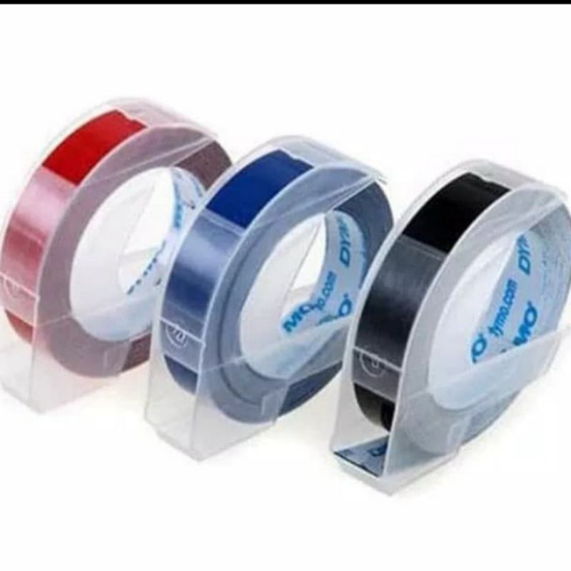 

(SATUAN) DYMO PITA TAPE LABEL EMBOSS 9MM X 3 METER REFILL 1610