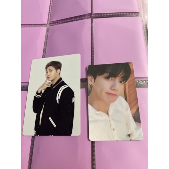 BTS PC Photocard  Official Jungkook Jeongguk JK Persona 3 Namjoon RM MPC PTD