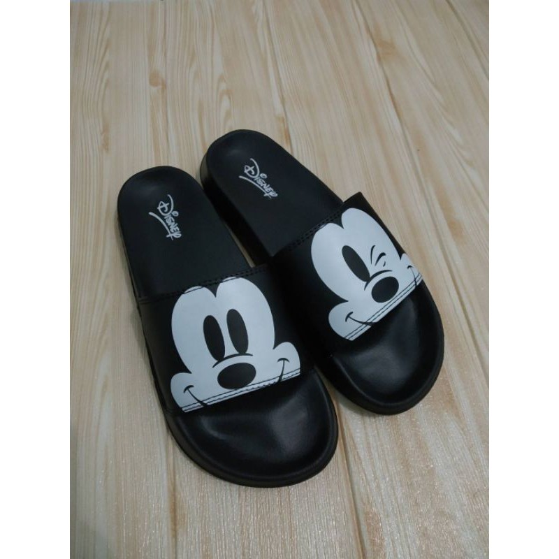 Sandal slide Mickey mouse women. Ukuran 36-40