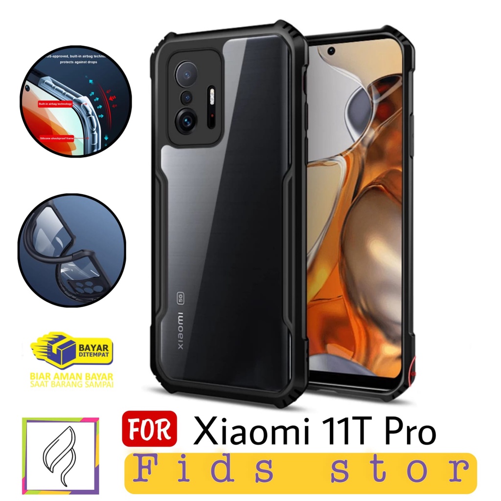 Promo Case XIAOMI 11T Pro Case Fusion Transparan Casing Cover PREMIUM QUALITY Case