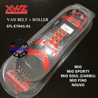 Jual VANBELT V-BELT V BELT VBELT SET + ROLLER 5TL-E7641-01 MIO SPORTY
