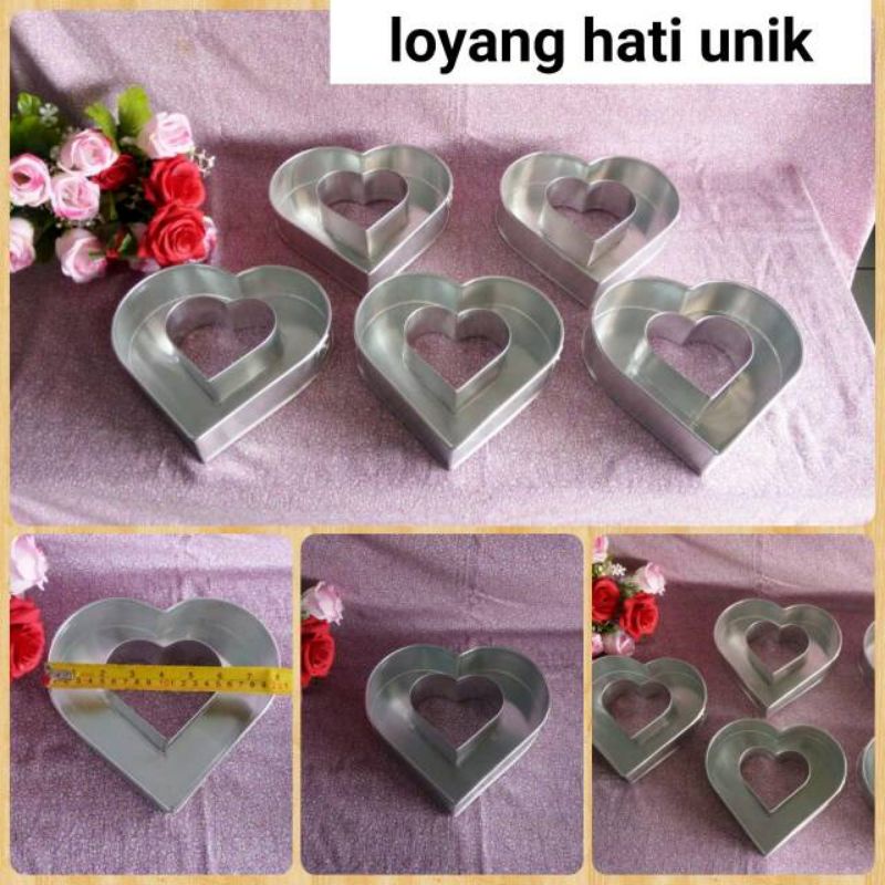 LOYANG RING HATI PREMIUM TEBAL 0.8