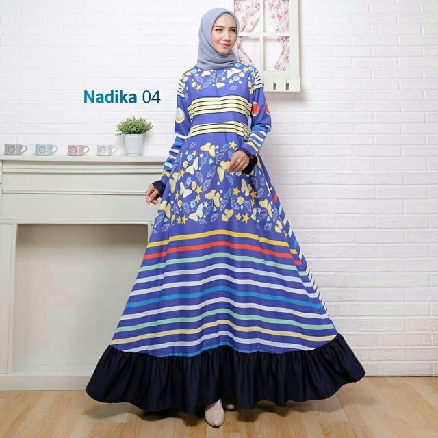 FC- NADIKA MAXI / GAMIS WANITA MODERN MURAH