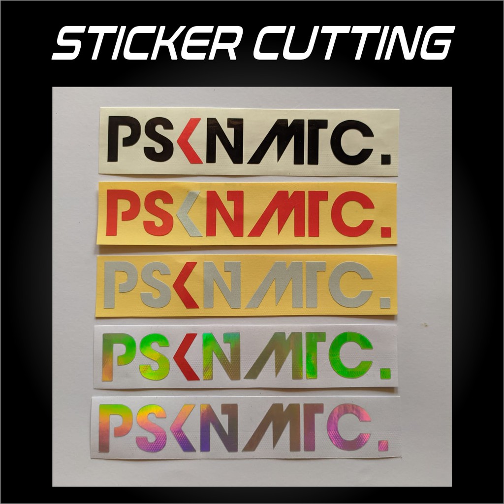 STICKER PSKNMTC (PASUKAN MATIC) MODEL CUTTING