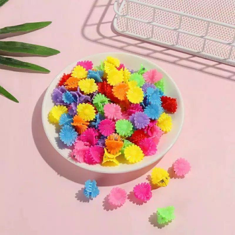 JR - 20PCS- JEPIT RAMBUT ANAK KOREA MINI LUCU / JEPIT RAMBUT KUTU / JEPIT RAMBUT MINI / JEPITAN ANAK