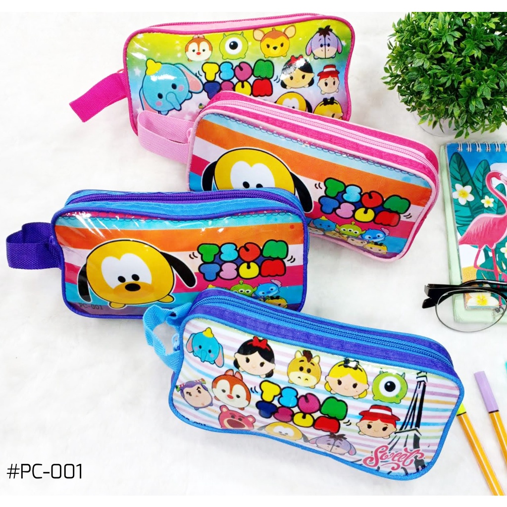 

HOODIEPOLOS - KOTAK PENSIL / TEMPAT PENSIL KARAKTER TSUM TSUM / ALAT SEKOLAH