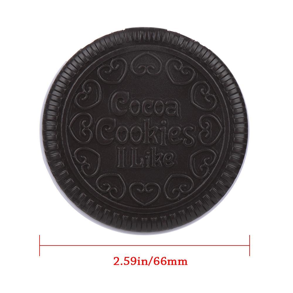 TOP Cermin Dengan Sisir Lucu Alat Makeup Pemakaian Kantor Rumah Coklat Tua Cokelat