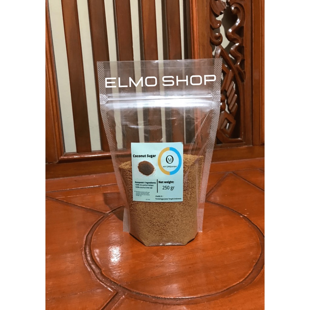 

My Organik Coconut sugar/Gula Jawa Serbuk/Gula Kelapa Semut, isi 250 gr