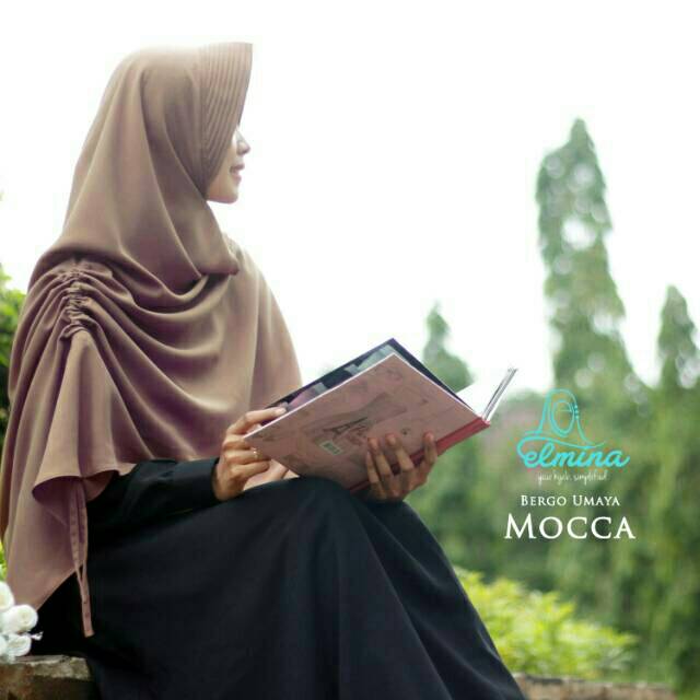 Bergo Serut / Khimar Serut / Khimar Syari / Hijab Syari / Bergo UMAYYA ORI ELMINA HIJAB