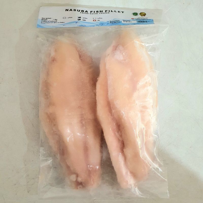 Nasuba Daging Ikan Dori Fillet Frozen 1kg