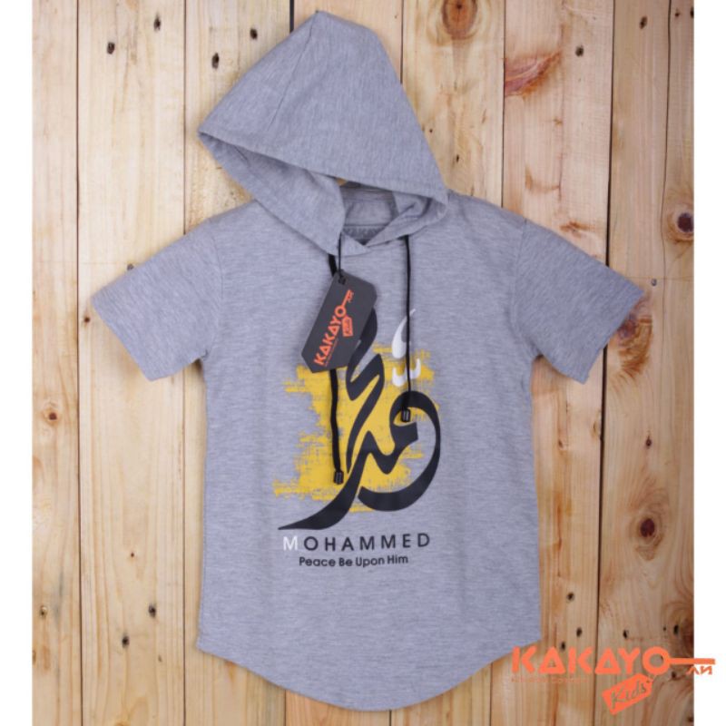 Hoodie anak/Kaos anak muslim /atasan/premium/ bahan katun 30s lembut dengan design distro /Kakayo