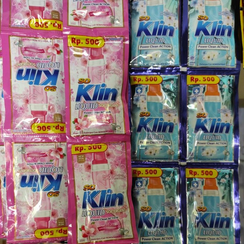 Soklin Liquid Renceng | Soklin Cair Renteng