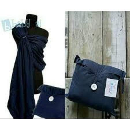 Gendongan Ring Sling Baby Al ( Navy Polos, Tosca Polos, Pink Polos)