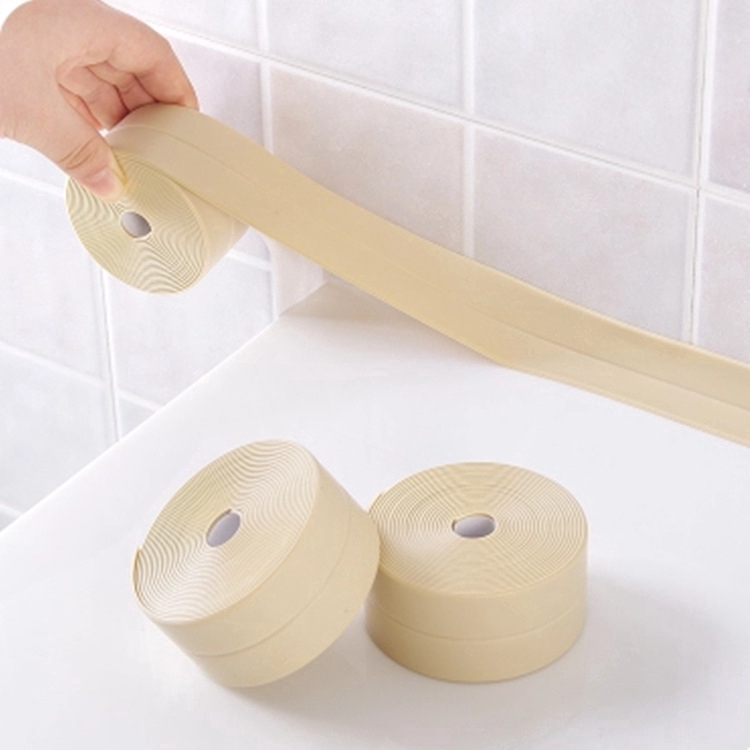Kitchen Ceramic Self adhesive Tape Waterproof Sealing Sealant Strip Wall sticker 