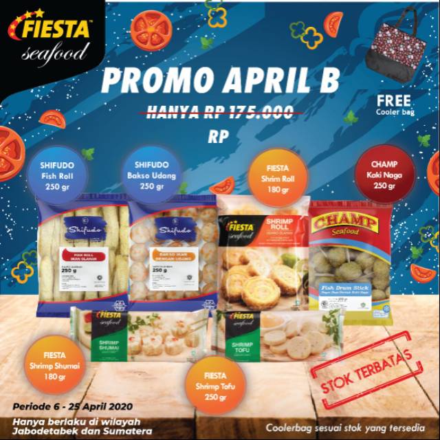 Paket fiesta seafood