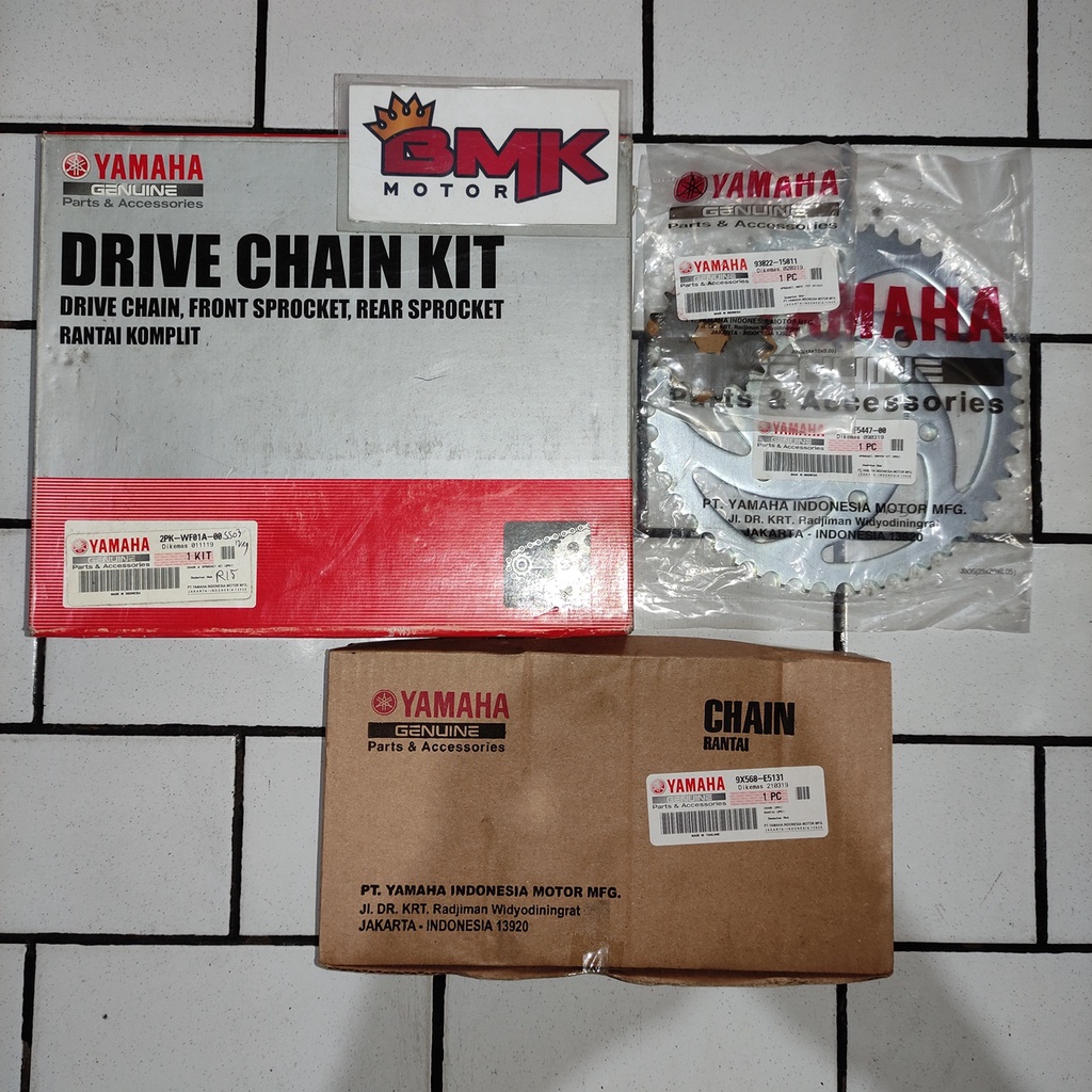 GEAR SET YAMAHA XABRE / R15 2PK-WF01A-00 YGP