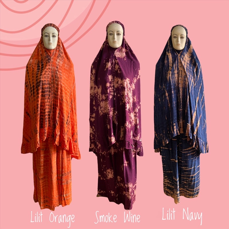 MUKENAH MOTIF RAYON BALI