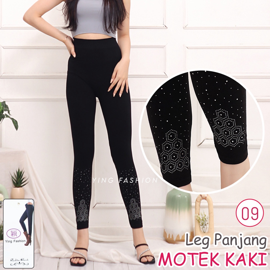 Legging MOTEK KAKI MK09-09 / LEGGING MOTEK KAKI PANJANG / LEGGING PANJANG wanita / LEGGING IMPORT / LEGGING YING FASHION