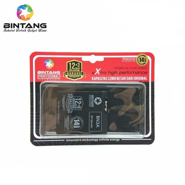 BATERAI BINTANG EXTRA HIGH PERFORMANCE XIAOMI REDMI GO